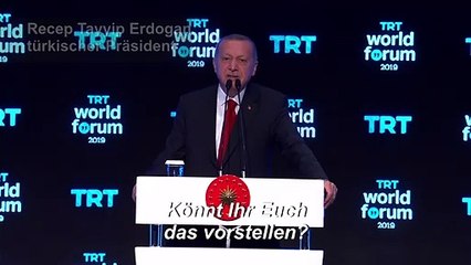 Erdogan: Der Westen steht hinter den "Terroristen"