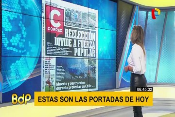 Las principales portadas de diarios locales este lunes 21 de octubre