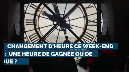 Changement d'heure ce week-end : une heure de gagnée ou de perdue ?
