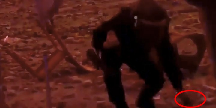 Así trata Sánchez y su Gobierno a los Policías Nacionales desplegados en Cataluña; obligados a recoger las pelotas de goma del suelo para reutilizarlas