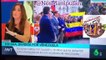 Espectacular baño a una Elisa Beni que intenta vender que en Venezuela hay normalidad democrática