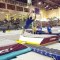 Guy Slips From Pole and Falls While Doing Pole Vault Jumping