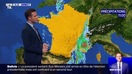 La météo pour ce mardi 22 octobre 2019