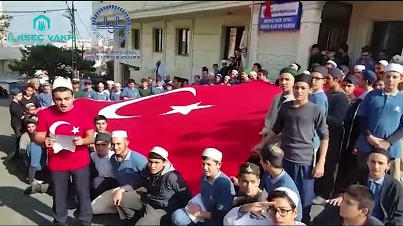 Sarıyer Mekkenur Kuran Kursu öğrencileri askerlerimize selam gönderdi