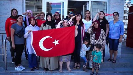 Antalya finikeli kadınlardan, mehmetçik vakfı'na bağış