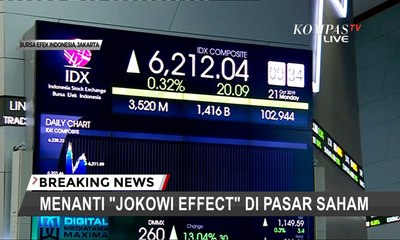 Menanti "Jokowi Effect" di Pasar Saham