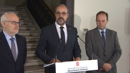 Rueda de prensa de Miquel Buch