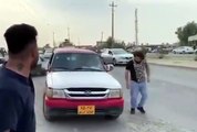 YPG'lilerin Amerikalıları taşladığı yeni görüntüler: Fuck you!