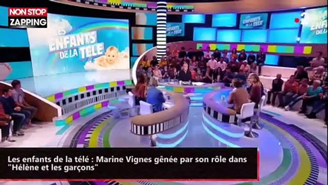 Les enfants de la télé : Marine Vignes gênée par son rôle dans Hélène et les garçons (vidéo)