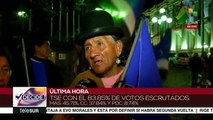 Bolivianos reconocen logros de Evo Morales y triunfo electoral