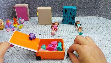 Valizlerden Ne Çıkacak Challenge | Polly Pocket Valizleri ve Kıyafetleri