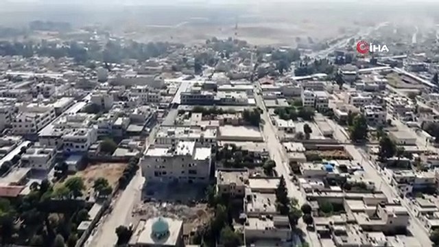 İhlas Haber Ajansı Resulayn'ın Son Durumunu Havadan Görüntüledi