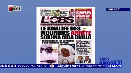 REPLAY - Revue de Presse - Pr : MAMADOU MOUHAMED NDIAYE - 21 Octobre 2019