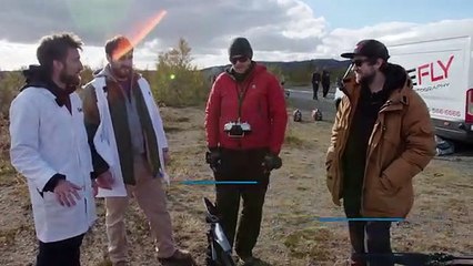 Así se ve la erupción de un géiser desde el aire a cámara lenta
