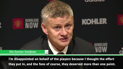 We need to start winning games - Solsjkaer