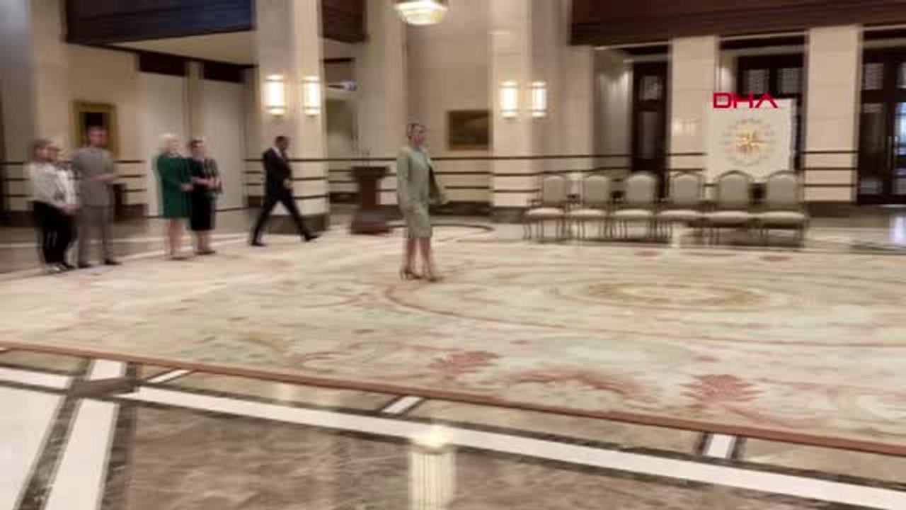 Ankara erdoğan irlanda büyükelçisi sonya mcguinness güven mektubu takdim etti