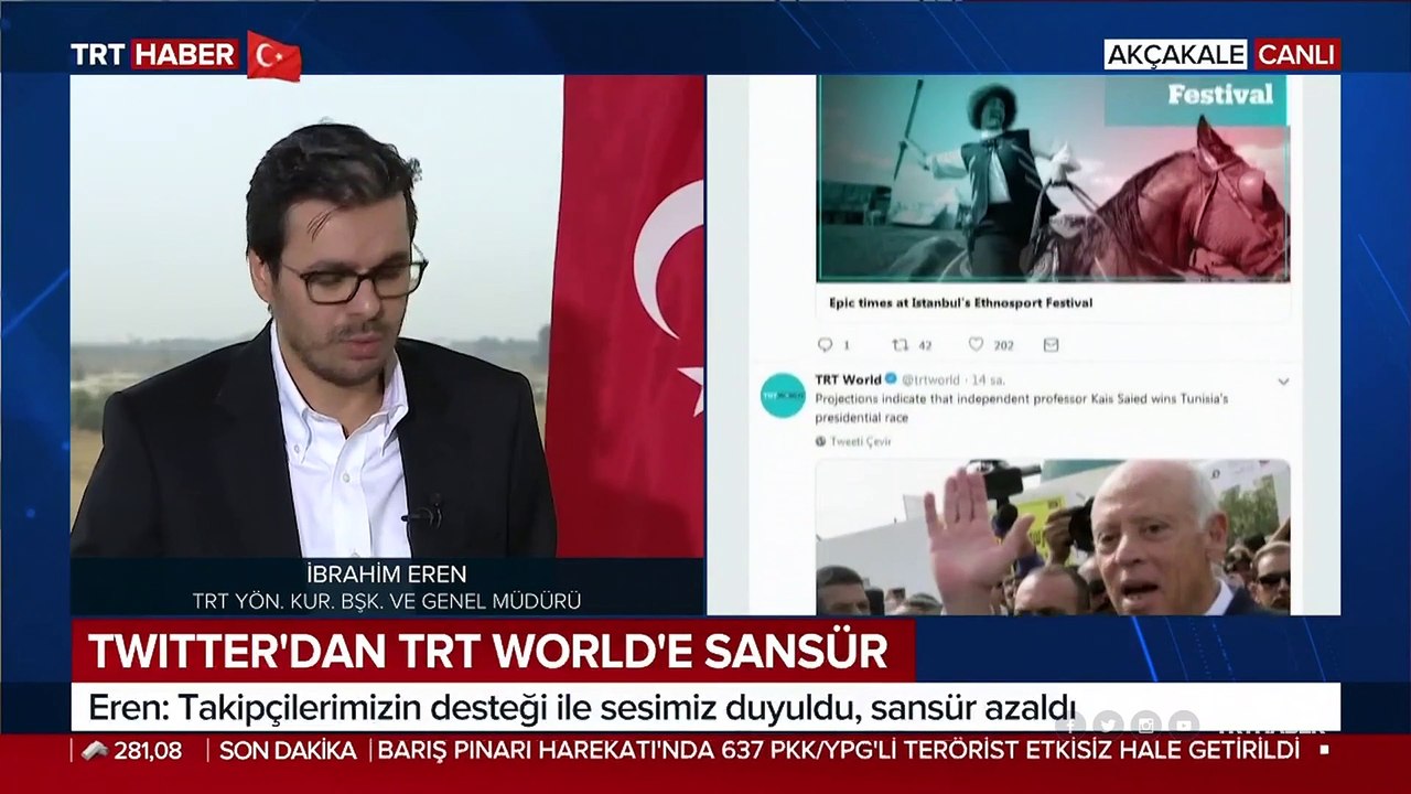 İbrahim Eren'den TRT World'ün içeriklerinin kıs...