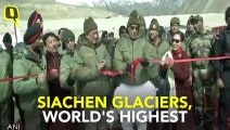 'Siachen Now Open to Tourists’: Rajnath Singh After Inaugurating Bridge in Ladakh | The Quint