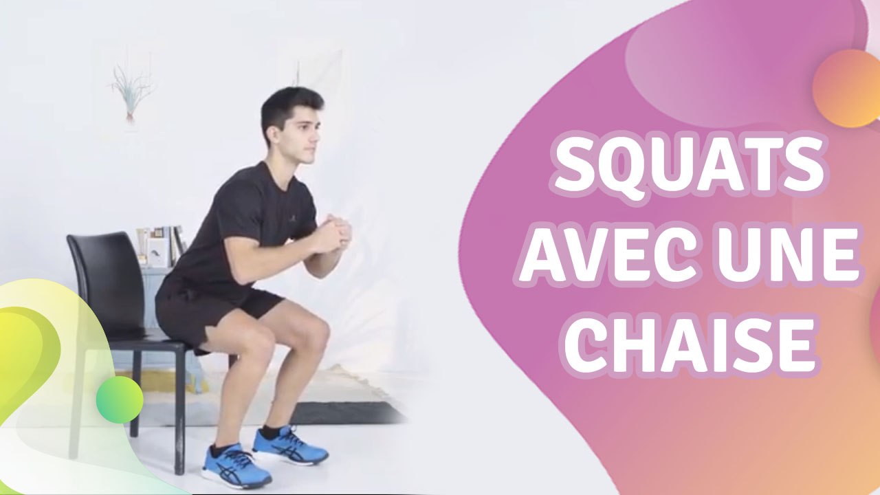 SQUATS AVEC UNE CHAISE - Améliore ta santé