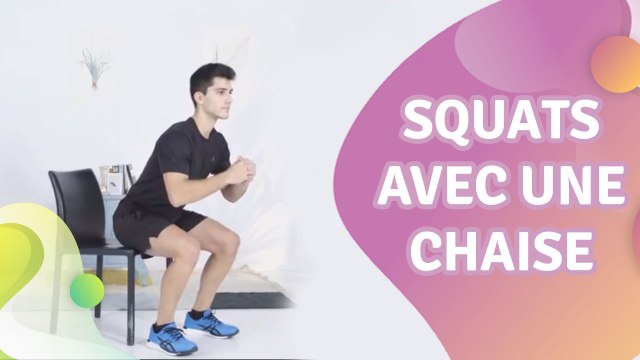 SQUATS AVEC UNE CHAISE - Améliore ta santé
