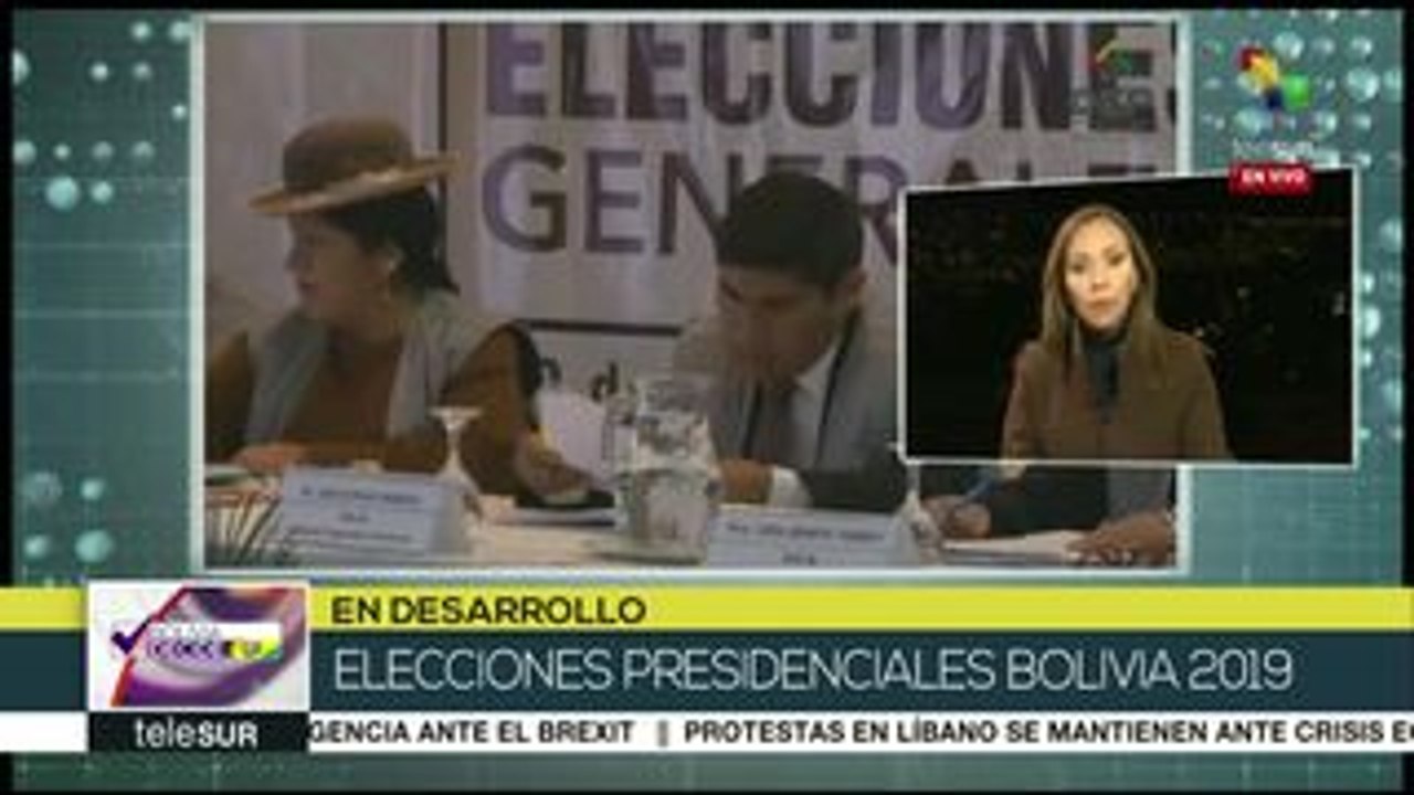 Bolivianos organizan una elección general ejemplar