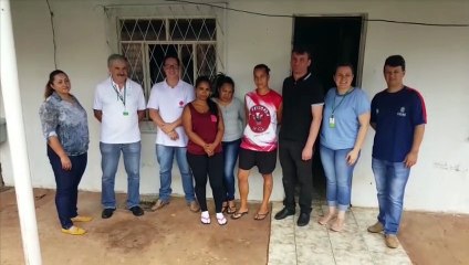 Família da Venezuela que estava na rodoviária consegue casa para morar