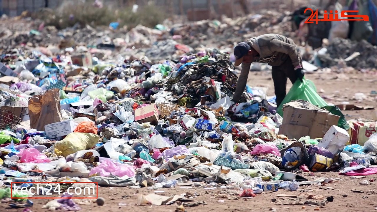استياء عارم من ظهور مزبلة بمدخل اقامات سكنية جديدة بمراكش