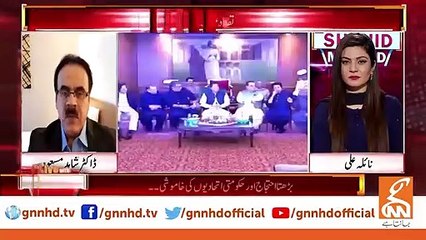Allies will not be with govt in case of conflict: Dr Shahid Masood