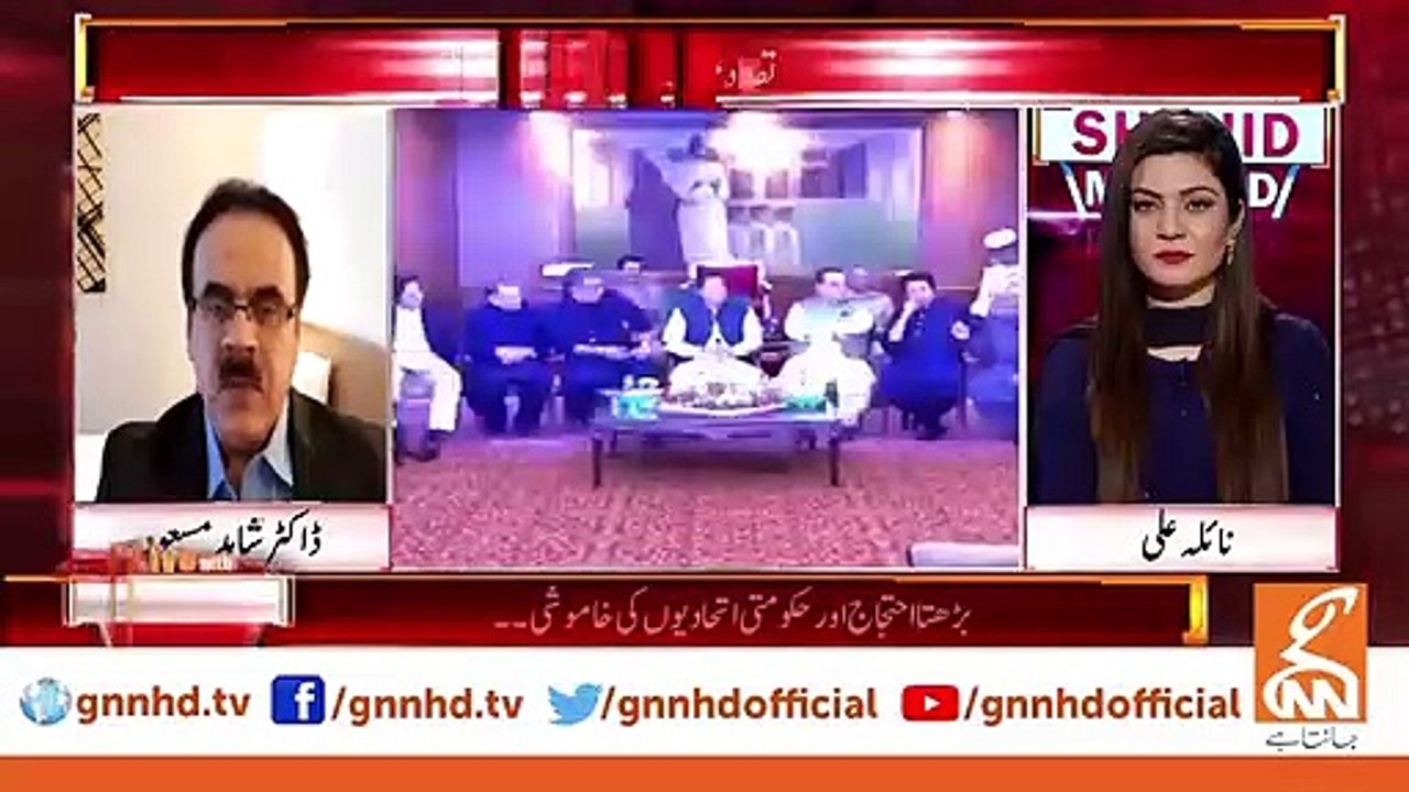 Allies will not be with govt in case of conflict: Dr Shahid Masood