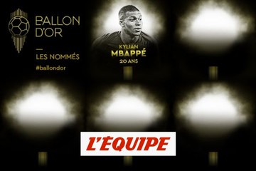 De Mbappé à Ter Stegen, les nommés de 6 à 10 - Foot - Ballon d'Or France Football 2019