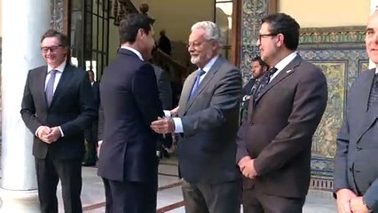 Moreno muestra apoyo a la labor de la Policía en Cataluña