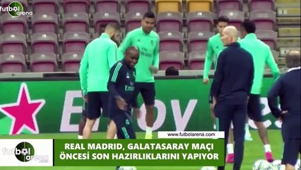 Real Madrid, Galatasaray maçına hazır