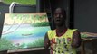Ivorian painter with no arms or legs inspires many