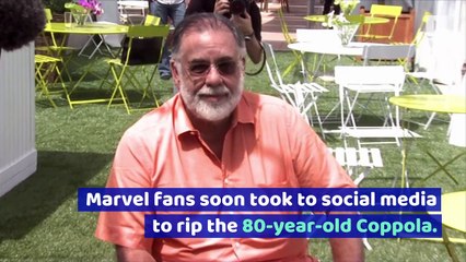 'Godfather' Director Francis Ford Coppola Calls Marvel Films 'Despicable'