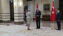 İrlanda'nın Ankara Büyükelçisi Mcguıness, Cumhurbaşkanı Erdoğan'a güven mektubu sundu - ANKARA