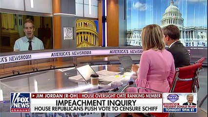 Jim Jordan blasts Schiff, Pelosi over 'unfair, bipartisan process'