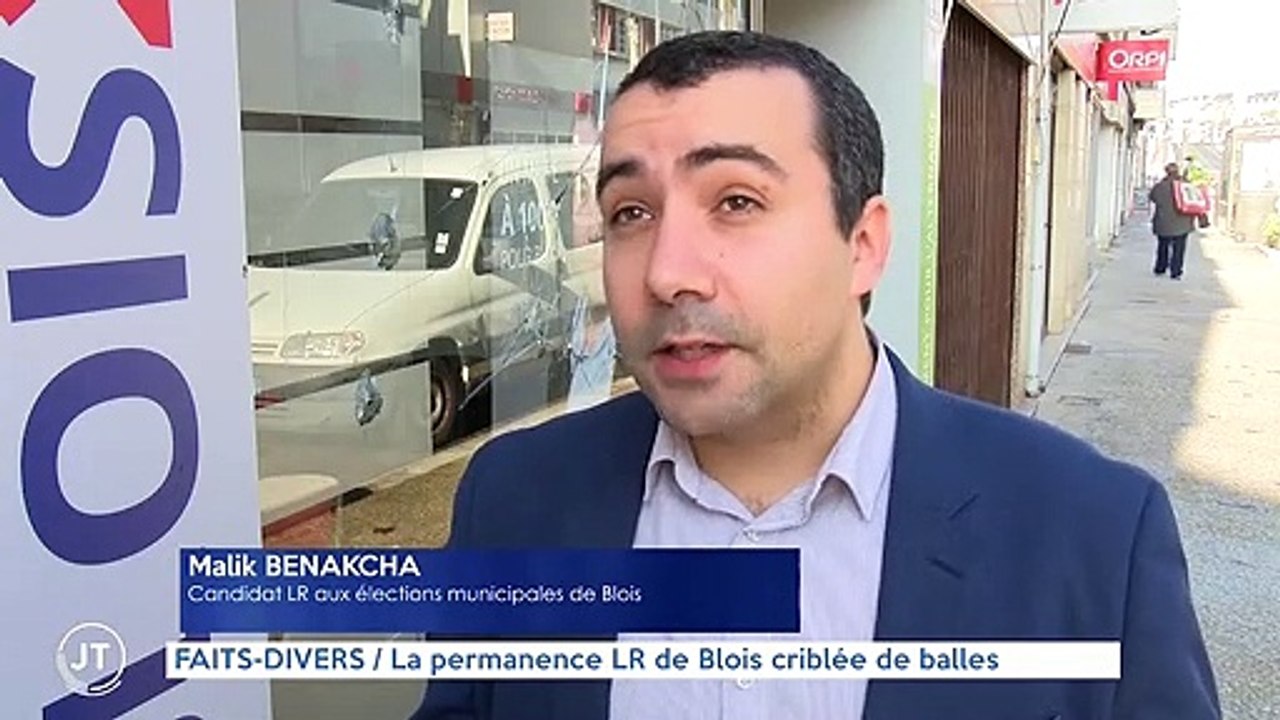 FAITS-DIVERS La permanence LR de Blois criblée de balles