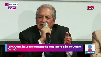 Familia de El Chapo da mensaje tras liberación de Ovidio Guzmán