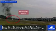 Três pessoas morreram em queda de avião em Belo Horizonte; veja vídeo do momento do acidente