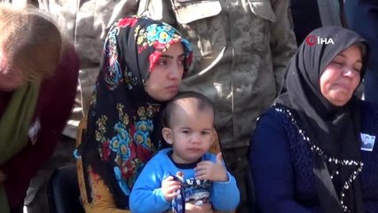 Şehit uzman çavuş Muhammed Önek'in naaşı memleketine uğurlandı