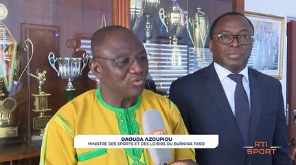 Visite de travail entre le ministre des sports Ivoirien et Burkinabé