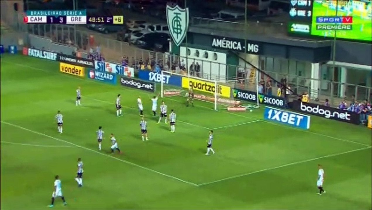 GOL DO GREMIO ALISON 4X1