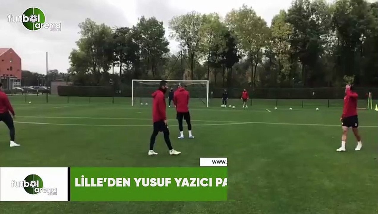 Lille'den Yusuf Yazıcı paylaşımı