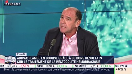Abivax flambe en Bourse grâce à de bons résultats sur le traitement de la rectocolite hémorragique - 21/10