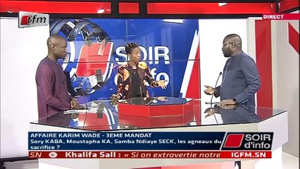SOIR D'INFO - Français - Pr : ARAME TOURE - 21 Octobre 2019