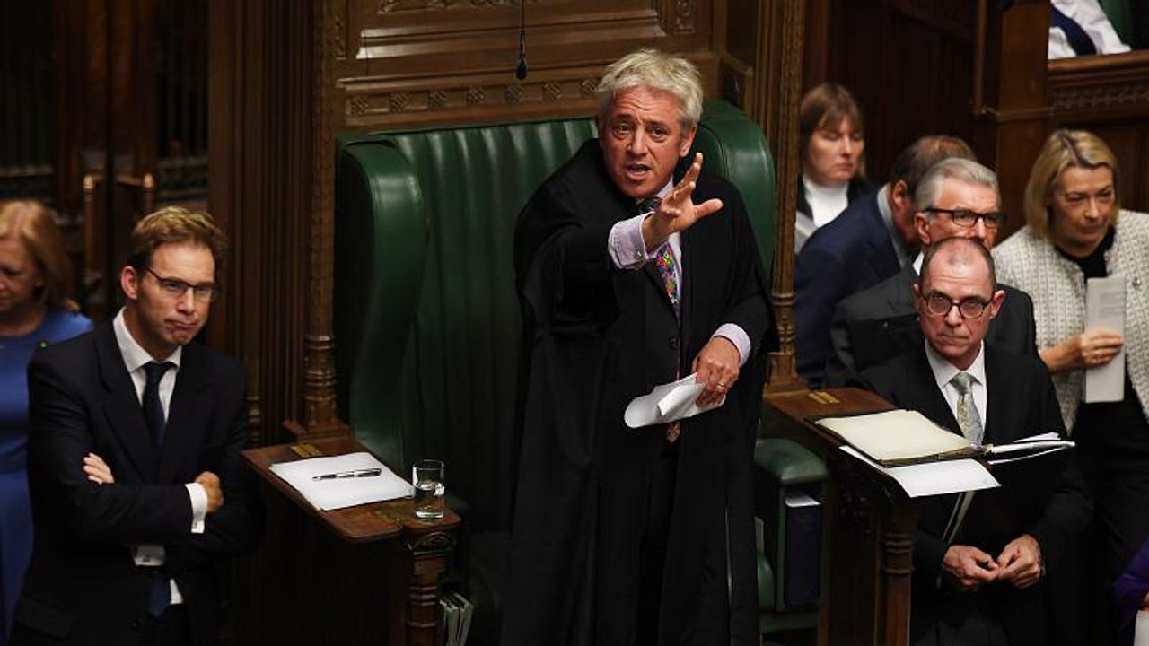 Brexit-Krise: Bercow durchkreuzt Johnsons Pläne