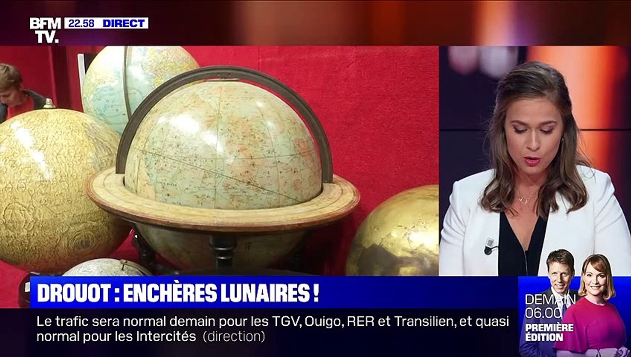 Drouot: une vente aux enchères dédiée à l'espace pour les 50 ans du premiers pas sur la Lune - 21/10
