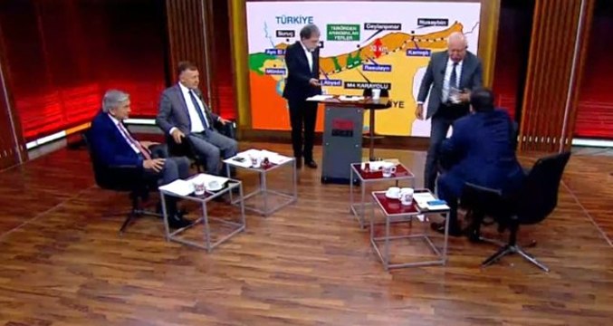 Eski AK Partili Milletvekili Miroğlu ile CHP'li Atıcı canlı yayında birbirine girdi: Esed'in ordusunda bir subay olursun