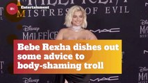 Bebe Rexha Gets Comments About Her Body