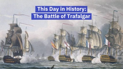 The Historic Naval Battle Of Trafalgar